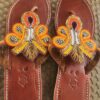 1000046424 Kenyan Maasai Leather Sandals