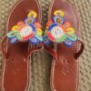 1000046425 Kenyan Maasai Leather Sandals